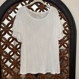 t.la Ruffle Short Sleeve Tee